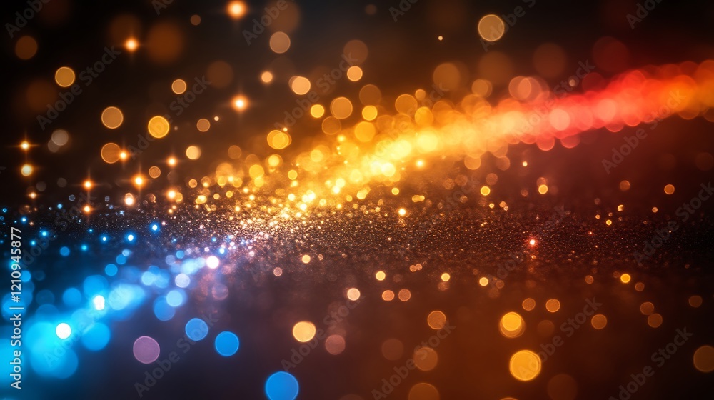 Abstract Colorful Lights Glitter Background Abstract Colorful Lights Glitter Background