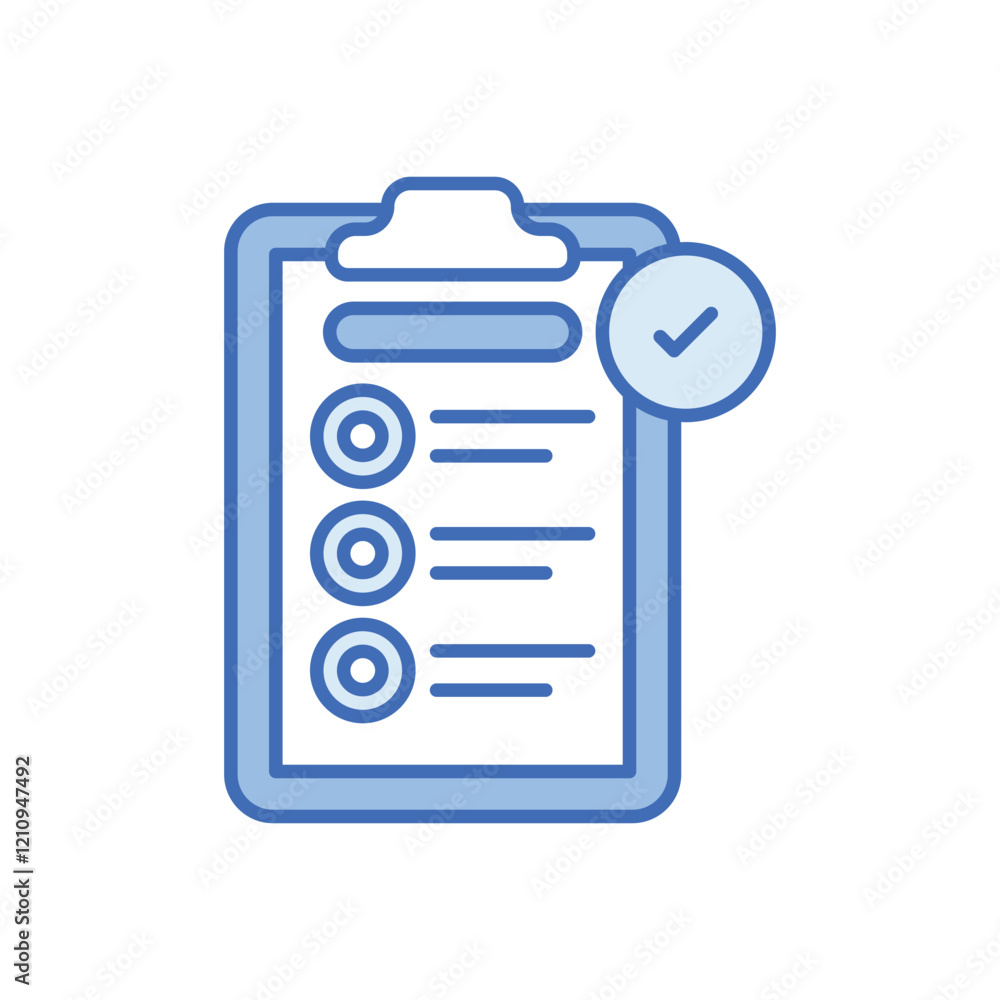 Checklist vector icon Checklist vector icon