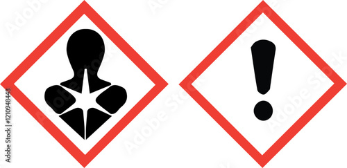 Hazard chemical waste, vector illustration icon design, danger warning