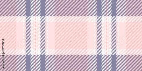 Elegant pastel pink and mauve plaid pattern.  Perfect for textile design, website backgrounds, or fashion illustrations.  Soft, subtle colors create a calming and stylish aesthetic.