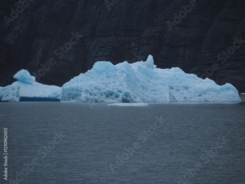 Glaciar Grey, Chile. Hielo glaciar