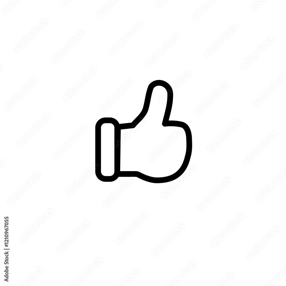 Like symbol icon, sign and symbol outline. mobile apps icon and technology symbol vector icon Like symbol icon, sign and symbol outline. mobile apps icon and technology symbol vector icon