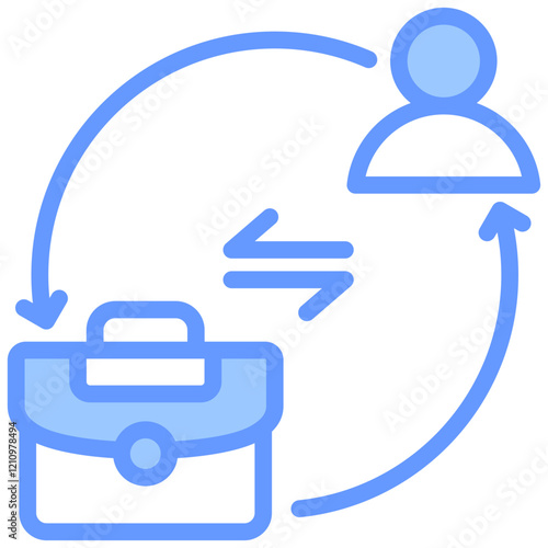 B2C Blue Icon