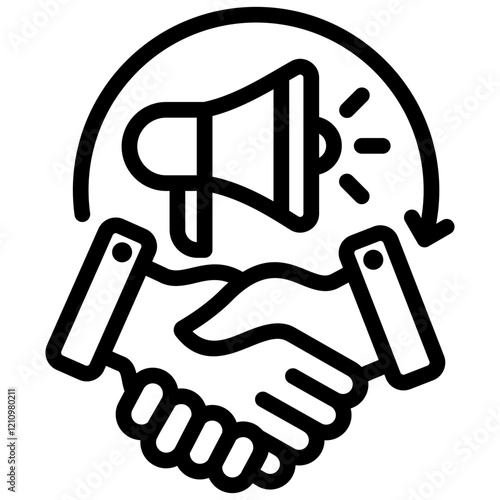 Sponsorship Outline Icon