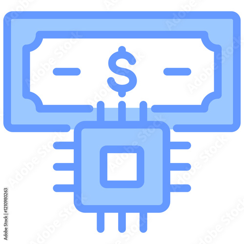 Concurrency Blue Icon