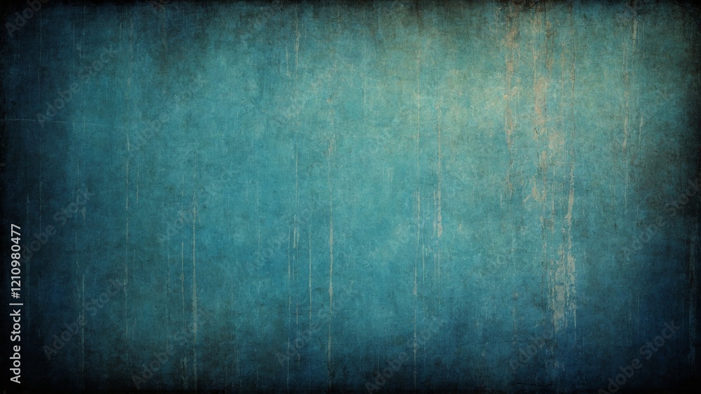 Blue with dark vignette grunge texture background Blue with dark vignette grunge texture background