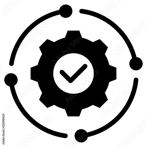 Integration Glyph Icon