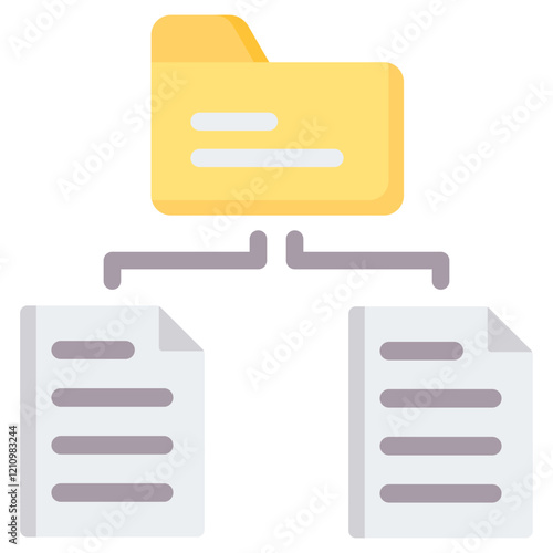 Data Enrichment Flat Icon
