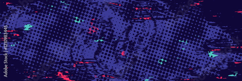 neon background brush game blue pink purple banner abstract paint stain vintage modern wrap car sticker. sports, vector.