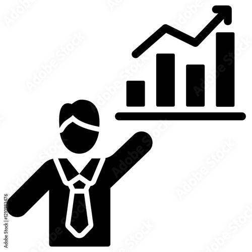 Data Scientist Glyph Icon