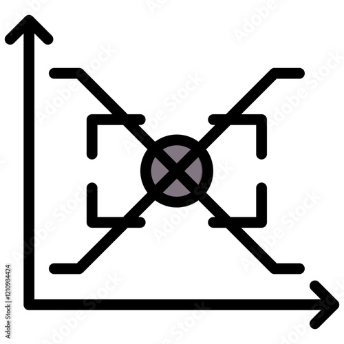 Break Event Point Outline Color Icon