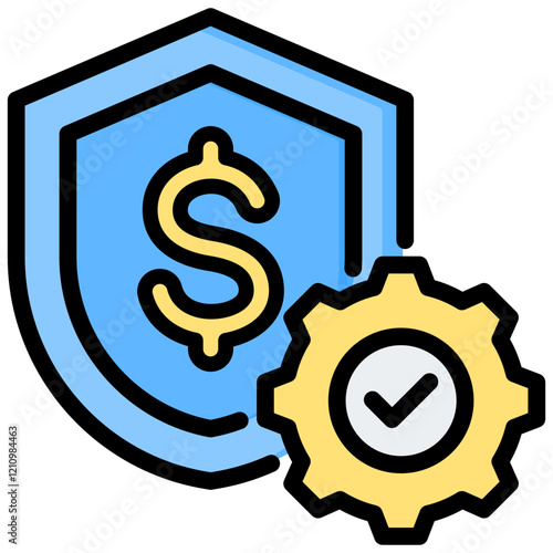 Solvency Outline Color Icon