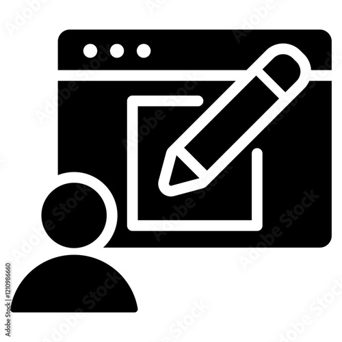 Editor Glyph Icon