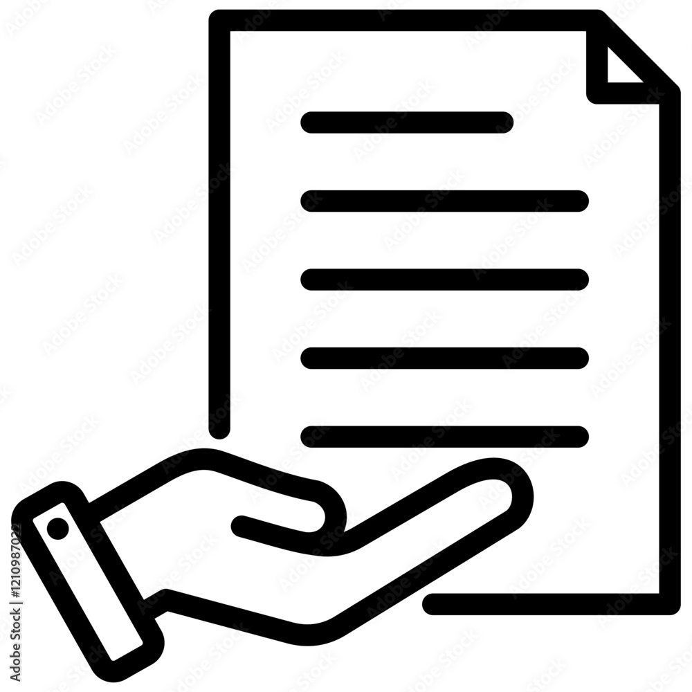 Self Publishing Outline Icon Self Publishing Outline Icon