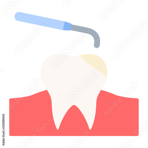 tooth scaling icon