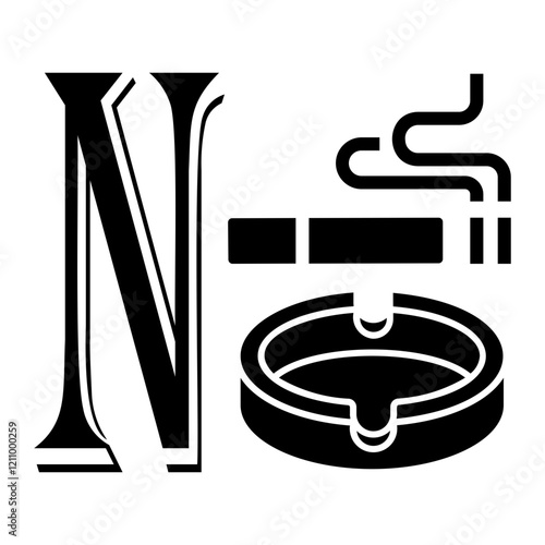 ashtray Solid icon