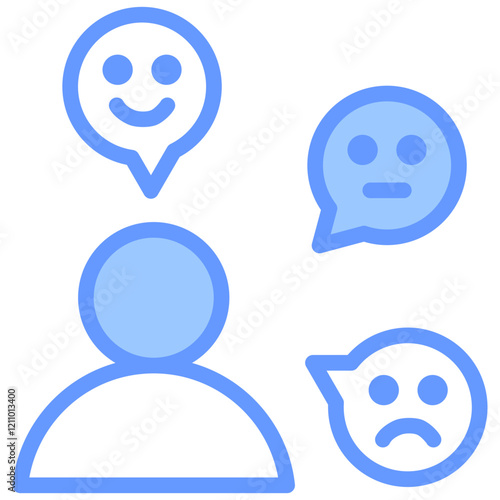 Behavioral Blue Icon