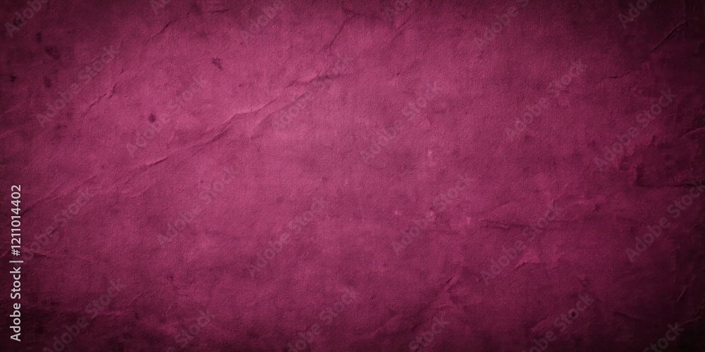 Obraz premium Deep maroon and magenta, textured vintage paper. Grunge aesthetic.