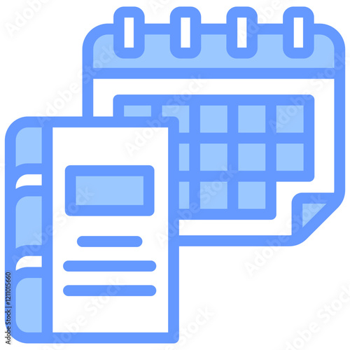 Due Date Blue Icon