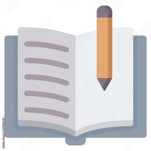 Literature Flat Icon