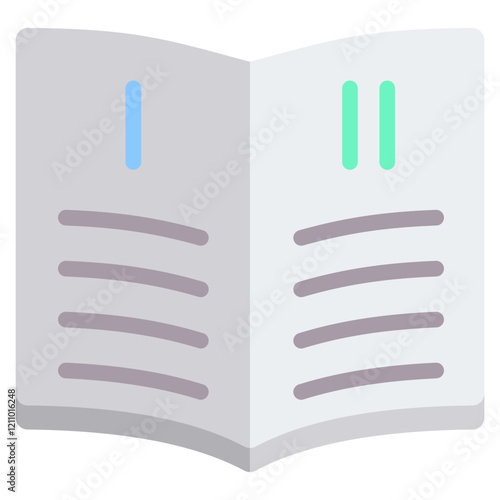Chapter Flat Icon