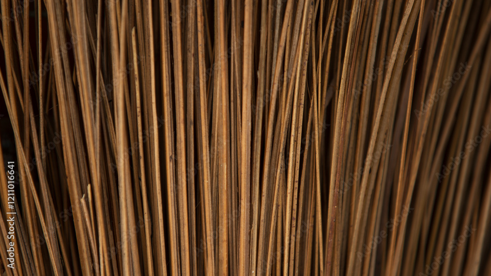 Close up of broom texture for background. texture for design. Close up of broom texture for background. texture for design.
