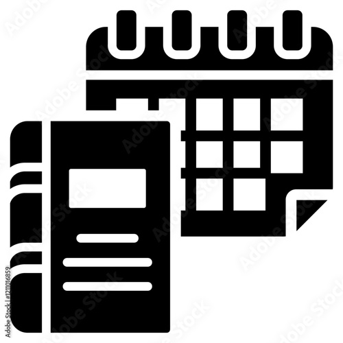 Due Date Glyph Icon