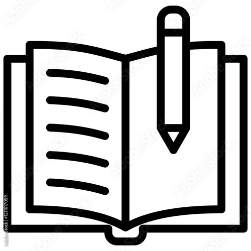 Literature Outline Icon