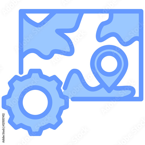Territory Blue Icon