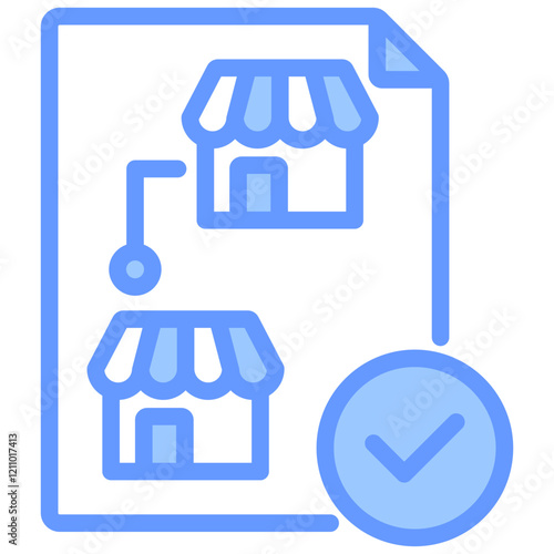 Disclosure Document Blue Icon