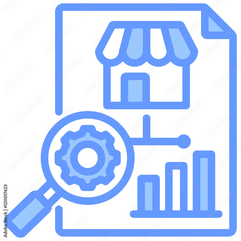 Due Diligence Blue Icon Due Diligence Blue Icon