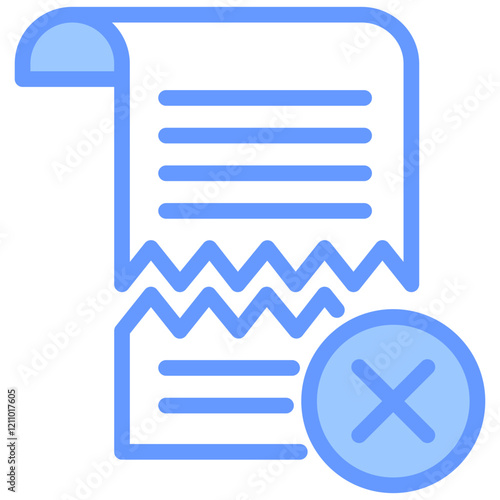 Termination Blue Icon