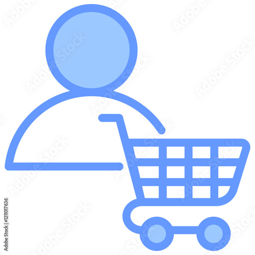 Customer Blue Icon