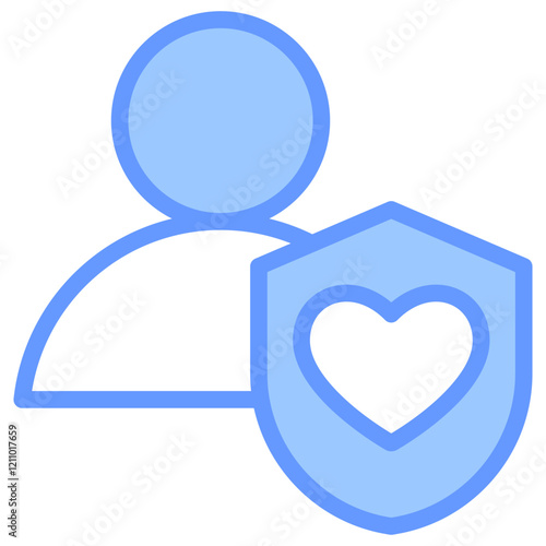 Loyalty Blue Icon