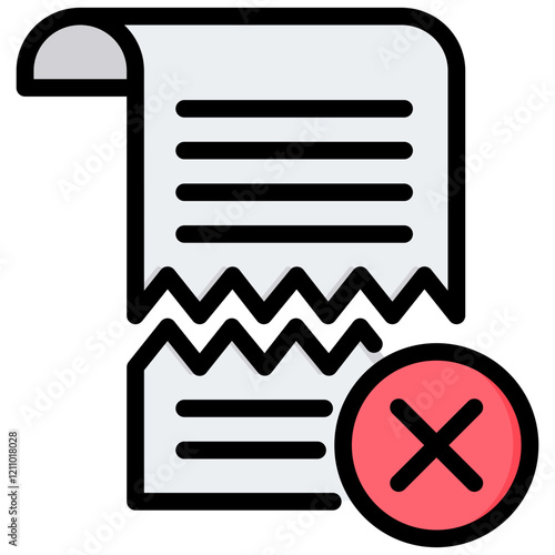 Termination Outline Color Icon