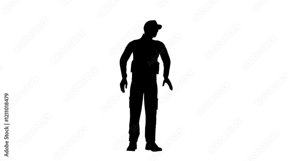 silhouette of a person silhouette of a person