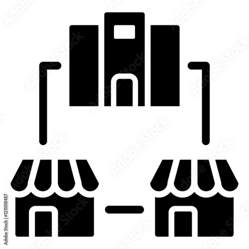 Franchise Glyph Icon