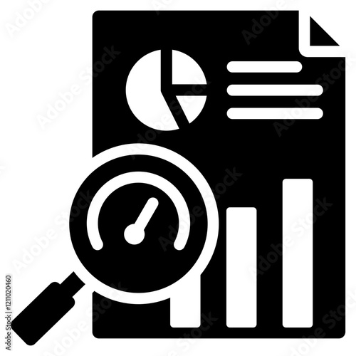 Kpi Glyph Icon