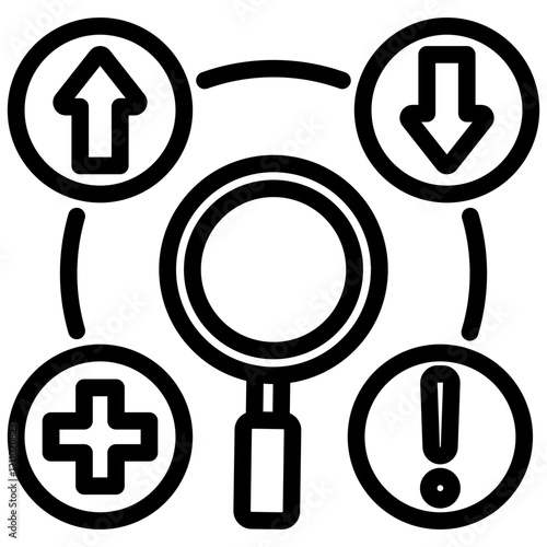 Swot Analysis Outline Icon