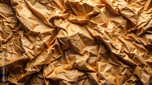 Wallpaper Mural Brown Paper Texture Background, Crumpled Paper Close Up, Vertical Photography, Fashion Photography Backdrop Torontodigital.ca