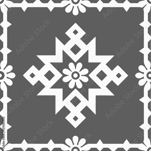 .element of simple Armenian pattern