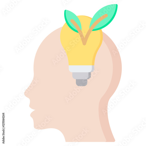 Mindset Flat Icon