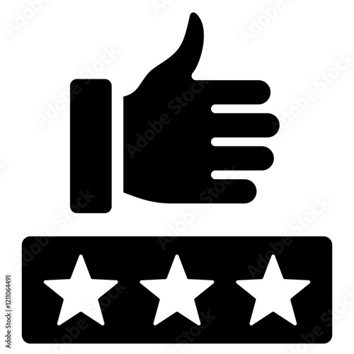 Review Glyph Icon