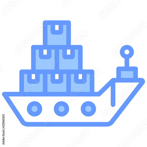 Vessel Blue Icon