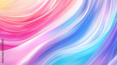 Wallpaper Mural Abstract Swirling Pastel Colors Create Dynamic Visual Flow Torontodigital.ca