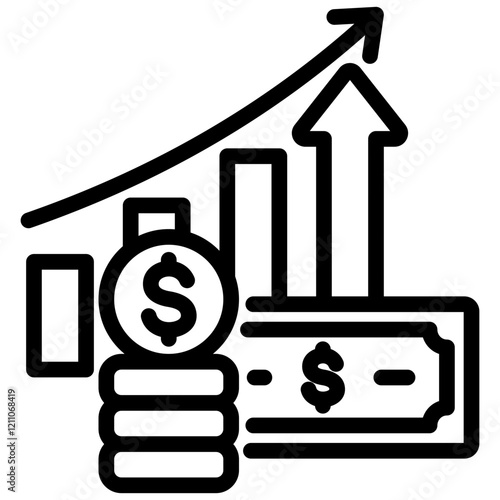 Inflation Outline Icon