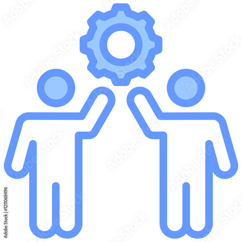 Work Based Learning Blue Icon