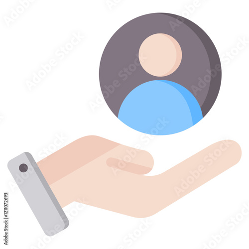 Client Flat Icon
