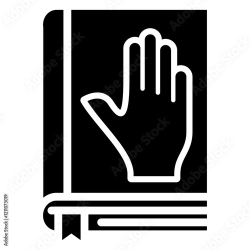 Oath Glyph Icon
