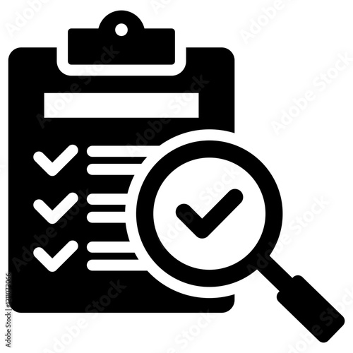 Verification Glyph Icon